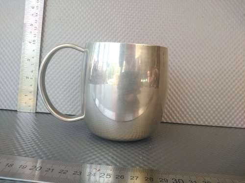 Vintage! Silver Plated - Trophy Beer Mug - Wanderers Squash Club