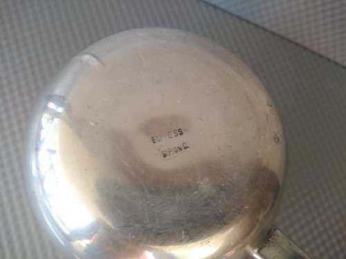 Vintage! Silver Plated - Trophy Beer Mug - Wanderers Squash Club