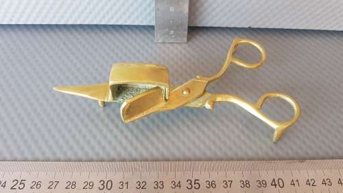 Vintage! English - Brass  - Candle Snuffer - Wick Scissors