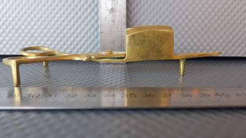 Vintage! English - Brass  - Candle Snuffer - Wick Scissors
