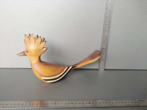 Vintage! Feathers of Knysna - limited edition - hand carved Hoopoe bird