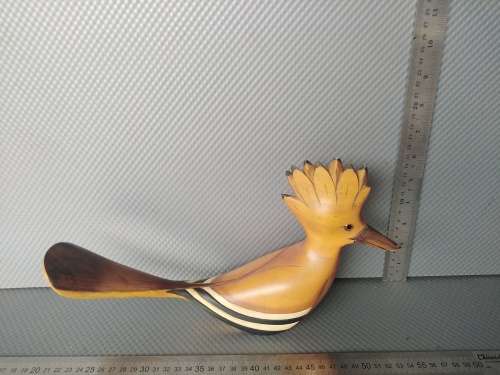 Vintage! Feathers of Knysna - limited edition - hand carved Hoopoe bird