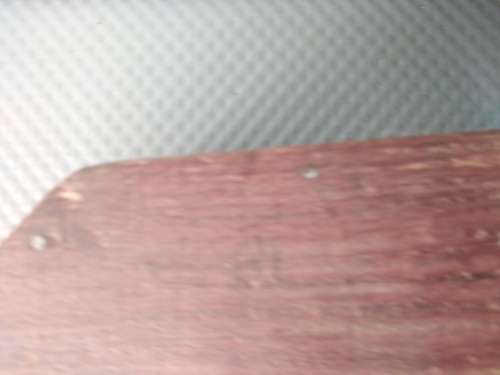 Vintage ! * Hand Made * Floral Inlay - Rustic Wooden - Jewelry / Trinket Box