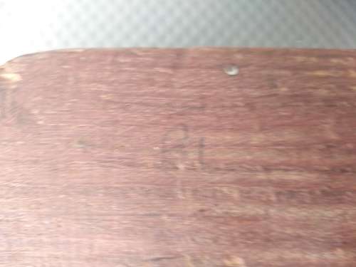 Vintage ! * Hand Made * Floral Inlay - Rustic Wooden - Jewelry / Trinket Box