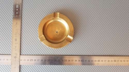 Vintage! Solid Copper - Round Ashtray