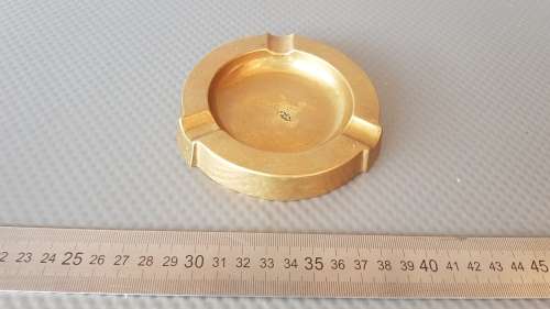 Vintage! Solid Copper - Round Ashtray