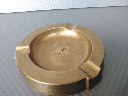 Vintage! Solid Copper - Round Ashtray