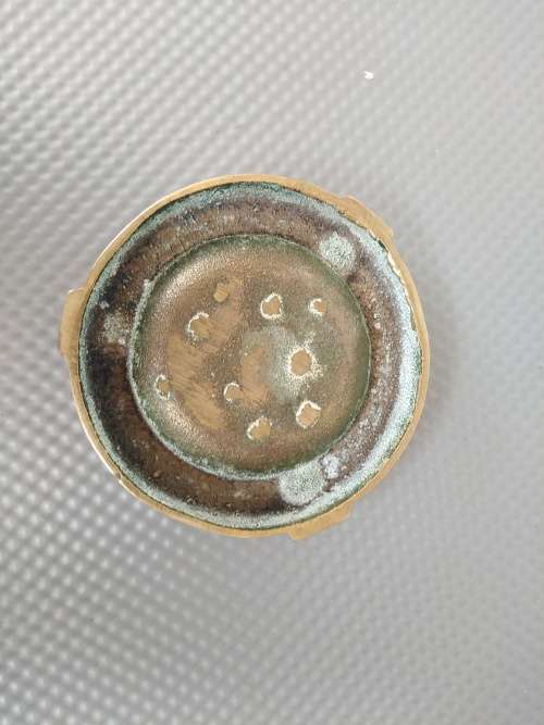 Vintage! Solid Copper - Round Ashtray