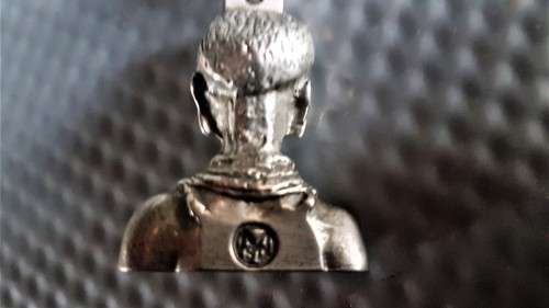 Vintage! African Set Of 4 Pewter Table Cloth Weights. - Tribal Women.