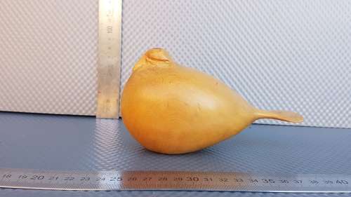 Vintage! Folk Art - Hand Carved - Wooden - Dove Bird