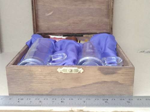 Vintage! Amarula Cream Liqueur & 2 Liqueur Glasses In Box.