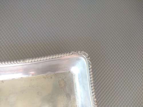 Vintage! Silver Plated Rectangular Serving Platter/Dish.