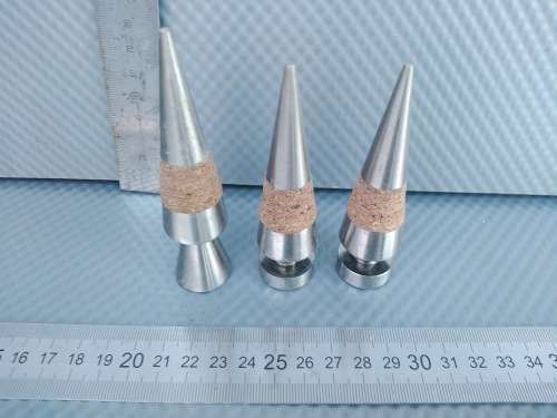 Vintage! 3 Pieces Metal And Cork Wine Stoppers