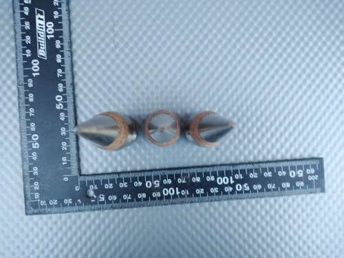 Vintage! 3 Pieces Metal And Cork Wine Stoppers