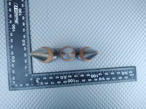 Vintage! 3 Pieces Metal And Cork Wine Stoppers