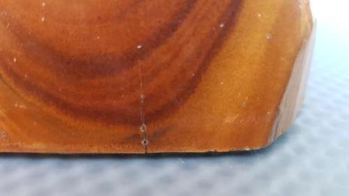Vintage! - Live Edge - Wooden Candlestick Holder