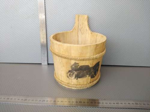 Vintage! Wooden Paraphernalia Bike Related For Man Cave