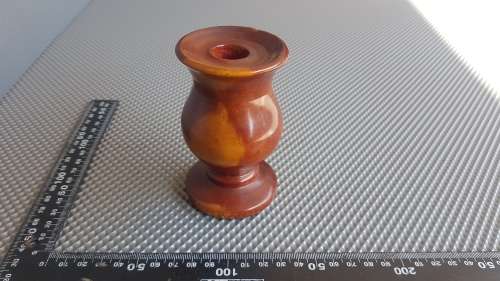 Vintage! Decorative Wood Candle Holder