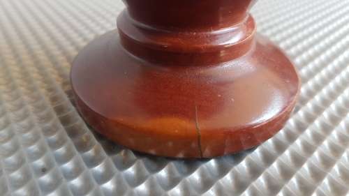 Vintage! Decorative Wood Candle Holder