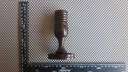 Vintage! - Ebony - Wooden Candlestick Holder