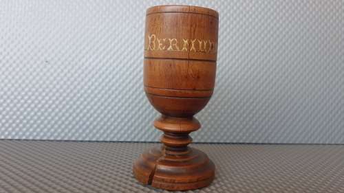 Vintage! - Wooden Communion Cup / Goblet (Repaired)