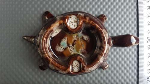 Vintage! Vilvalia Chile - Ceramic - Tortoise Ashtray