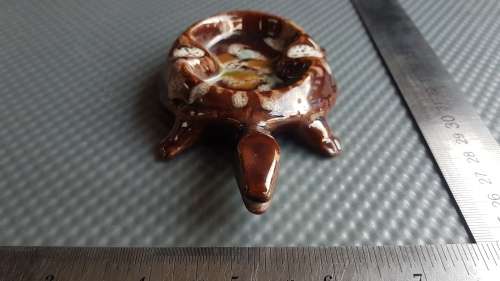 Vintage! Vilvalia Chile - Ceramic - Tortoise Ashtray