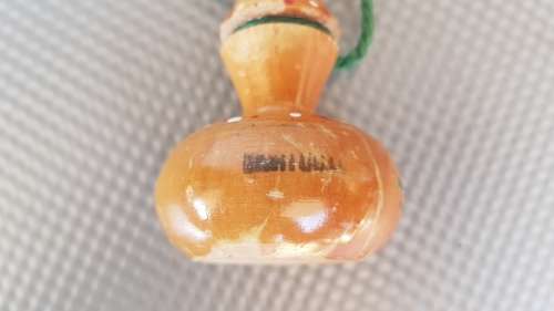 Vintage! Small Wooden Gourd
