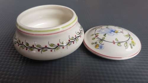 Vintage! Portugal - Anfora Agueda - Hand Painted - 9 Piece Bathroom Vanity Set
