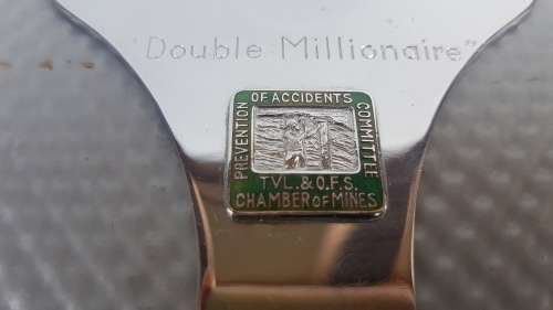 Vintage! Chamber of Mines -  No Fatality Competition Award  - Bottle Opener