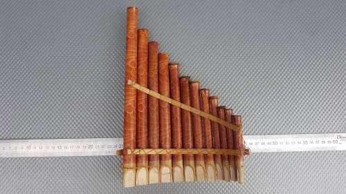 Indonesian - Handmade - Pan Flute / Sampona - Decorative Musical Instrument