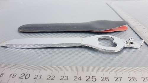 Vintage! Steel - 3in1 Opener - Prybar, Bottle and Tin Opener in Case