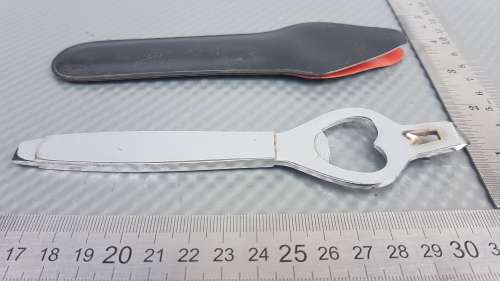 Vintage! Steel - 3in1 Opener - Prybar, Bottle and Tin Opener in Case