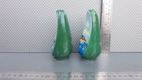 Margate - Hand Painted Seascapes - Ceramic - Salt And Pepper Shakers