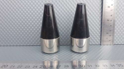 Vintage! - Mid-Century - Danish Design - Conical  - Salt And Pepper Shakers