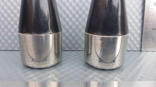 Vintage! - Mid-Century - Danish Design - Conical  - Salt And Pepper Shakers