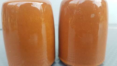Vintage! - ENGLAND - Regina - Mid-Century Modern - Stoneware - Ringware - Salt And Pepper Shakers