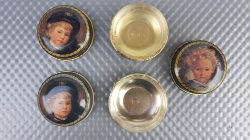 Vintage Bentley`s of London Chocolats A L`Orange Round Small Enjoy Tin 14g