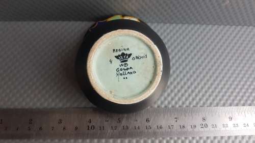 Vintage! Art Deco Gouda Regina Pin Dish