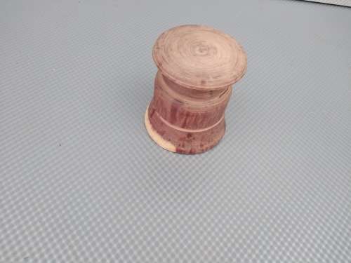 Vintage! Wooden Mortar & Pestle 9cm