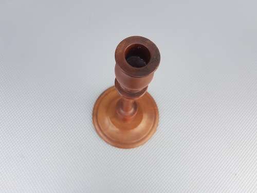Vintage! 28.5cm Wood Turned Candlestick Holder.