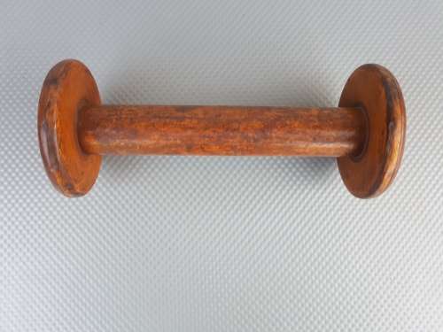 Vintage! Textile Spool, Wooden Spinning Bobbins,  Wood Spindles