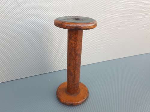 Vintage! Textile Spool, Wooden Spinning Bobbins,  Wood Spindles