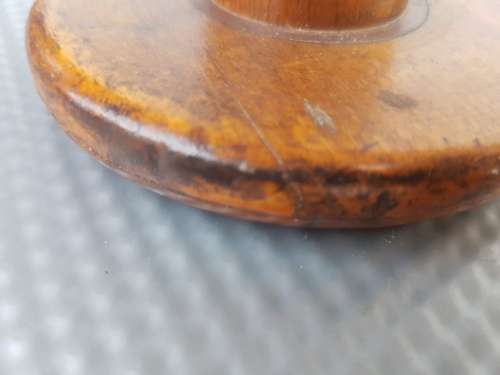 Vintage! Textile Spool, Wooden Spinning Bobbins,  Wood Spindles