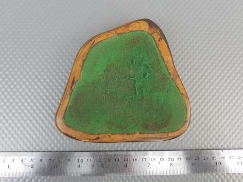 Vintage! Tiger`s Eye Stone Ashtray.