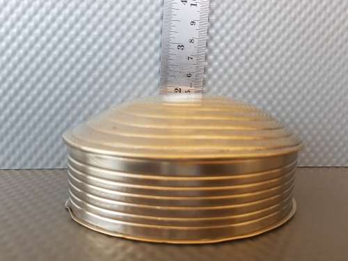 Vintage! Clam Shell Silver Plated Trinket Box With Lid.