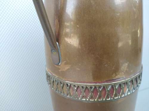 Vintage!  Elegant Copper Jug / Ewer With Handle