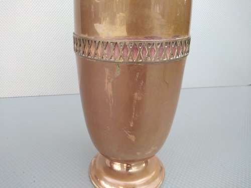Vintage!  Elegant Copper Jug / Ewer With Handle