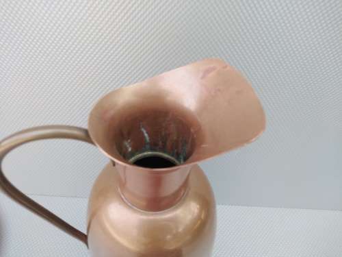 Vintage!  Elegant Copper Jug / Ewer With Handle