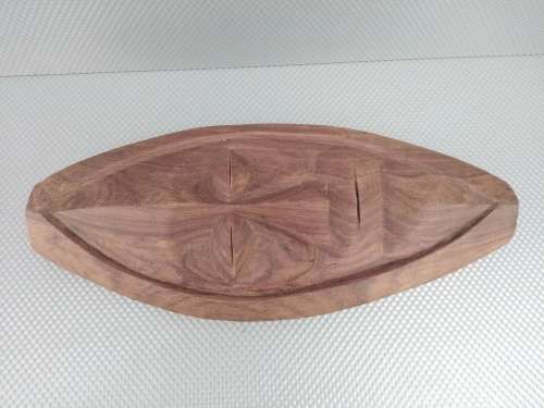Vintage! African Hand Carved Wooden Mask Hanging.
